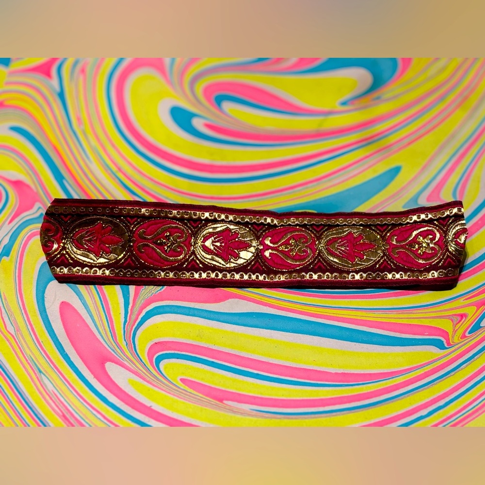 Colorful hippy headband